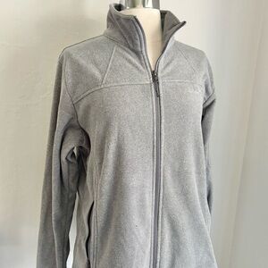 Columbia Women’s Fast Trek II Fleece Zip Up Jacket Gray, XL